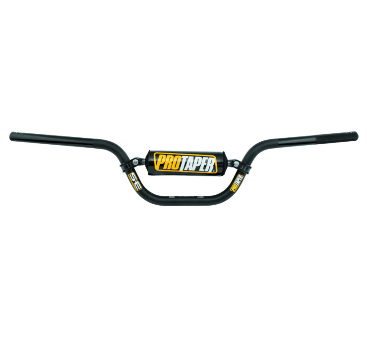 PRO TAPER SE 7/8" KLX110 DRZ110 BEND BLACK HANDLEBARS MX MOTORCYCLE MINI BIKE