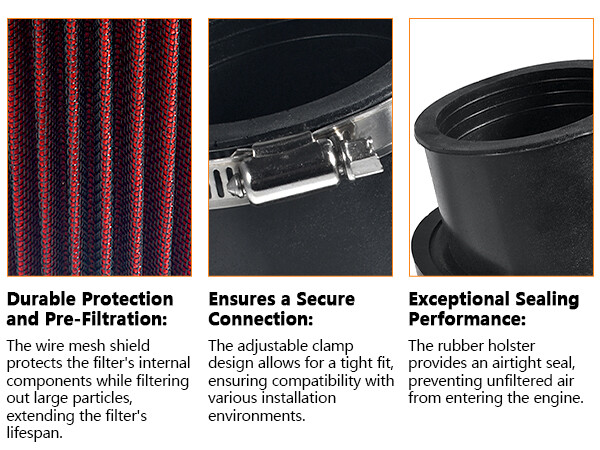 Air Filter & Adapter Kit Fit Predator 212cc Engine Racing Go Kart Cart Mini Bike