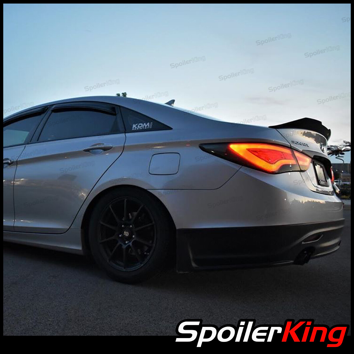SpoilerKing 380VC Universal 30"- 55" Custom Rear Polyurethane Trunk Spoiler Wing