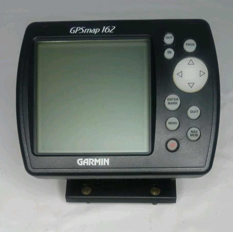 Garmin GPSmap 162 Navigator/Chartplotter + External Marine Antenna/Instructions