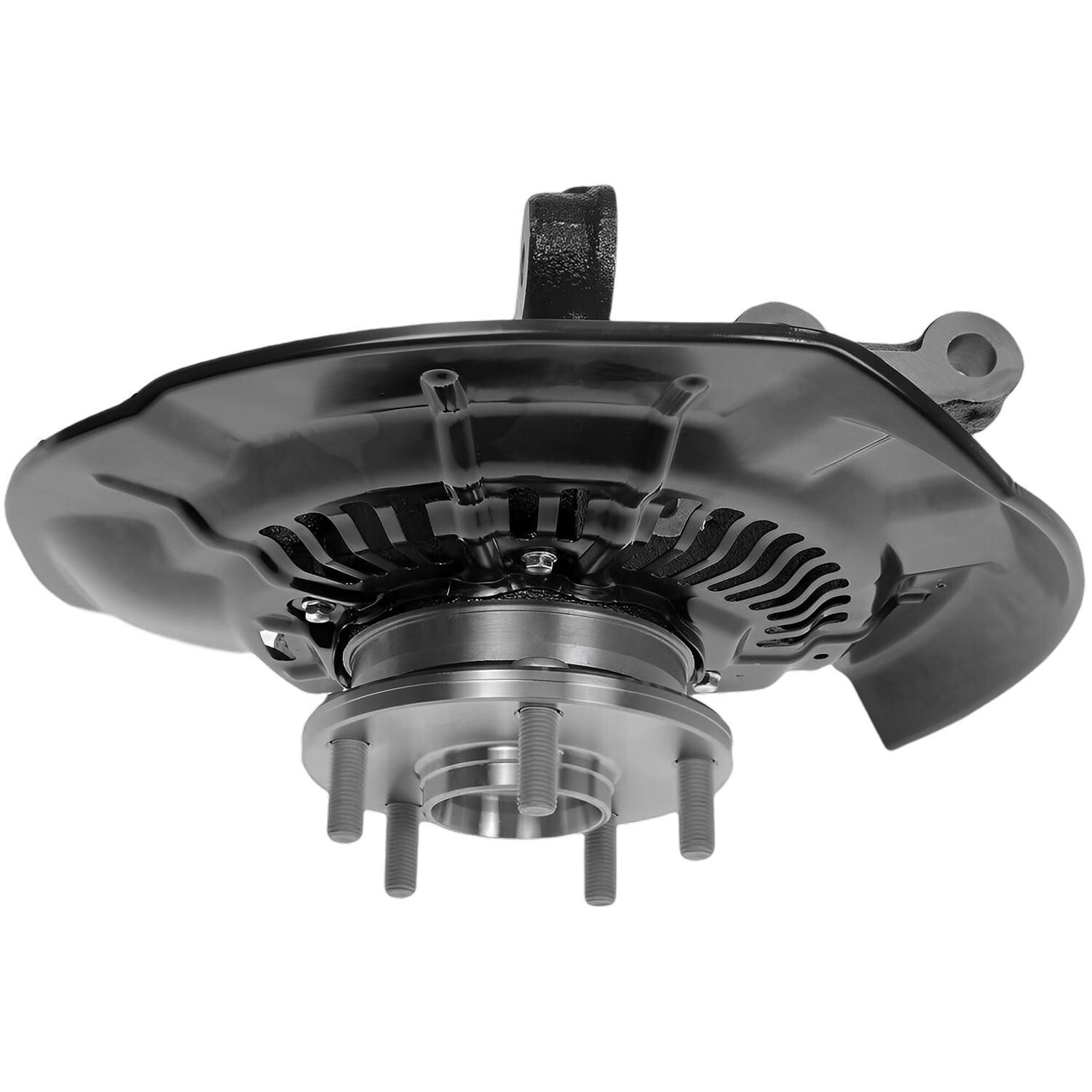 AWD Front Steering Knuckles & Wheel Hub Bearings for 2008-2013 Toyota Highlander