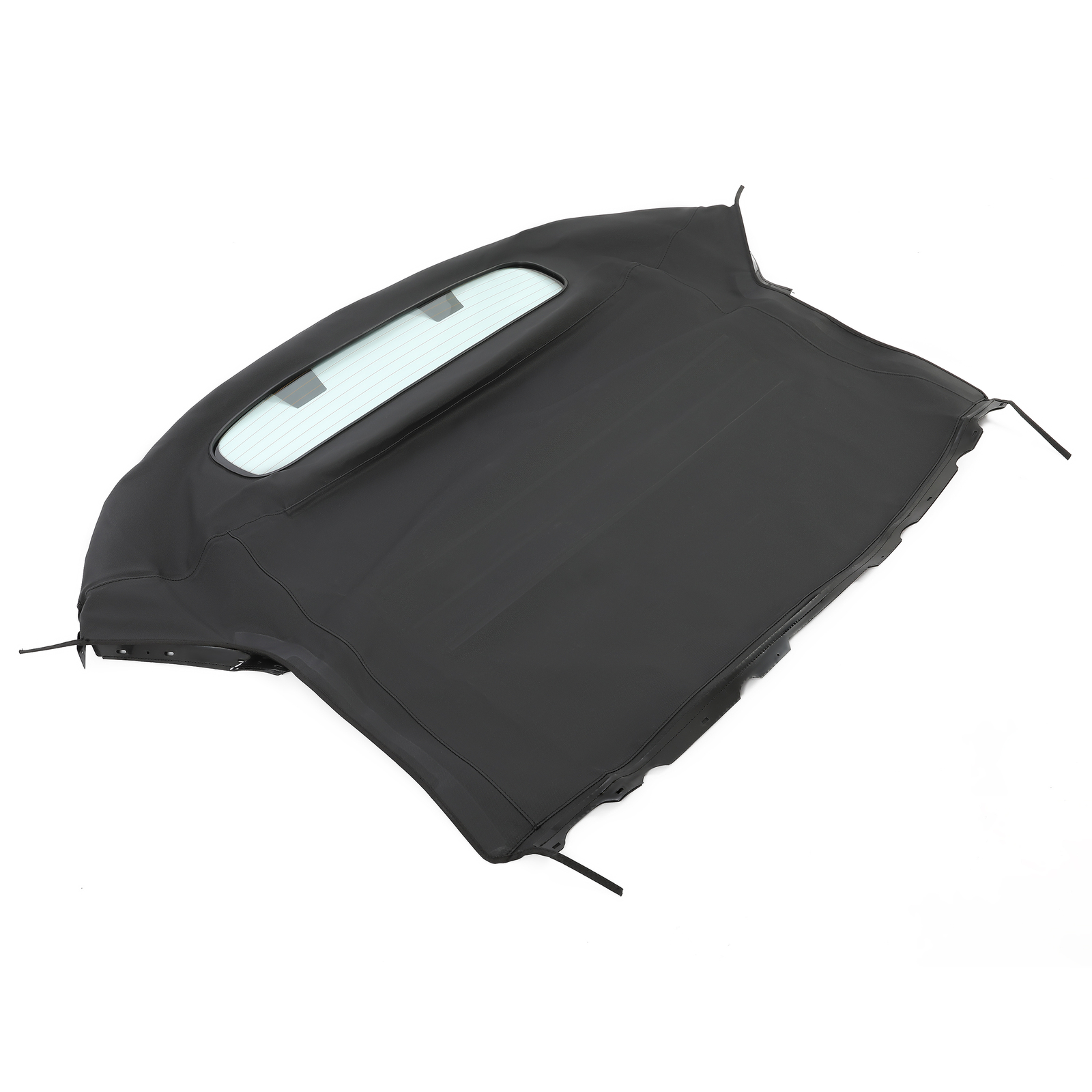 KOJEM For Nissan 350Z 2003-2009 Black Convertible Soft Top &Heated Glass Window