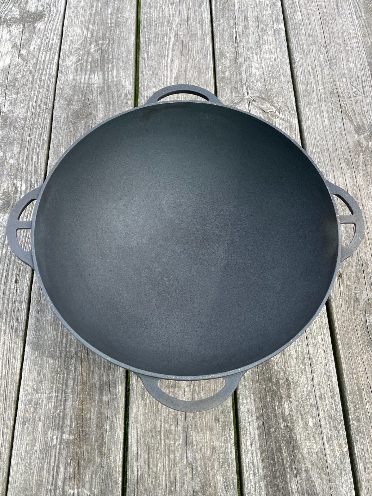 8L Cast Iron Cauldron Kazan WOK with Lid