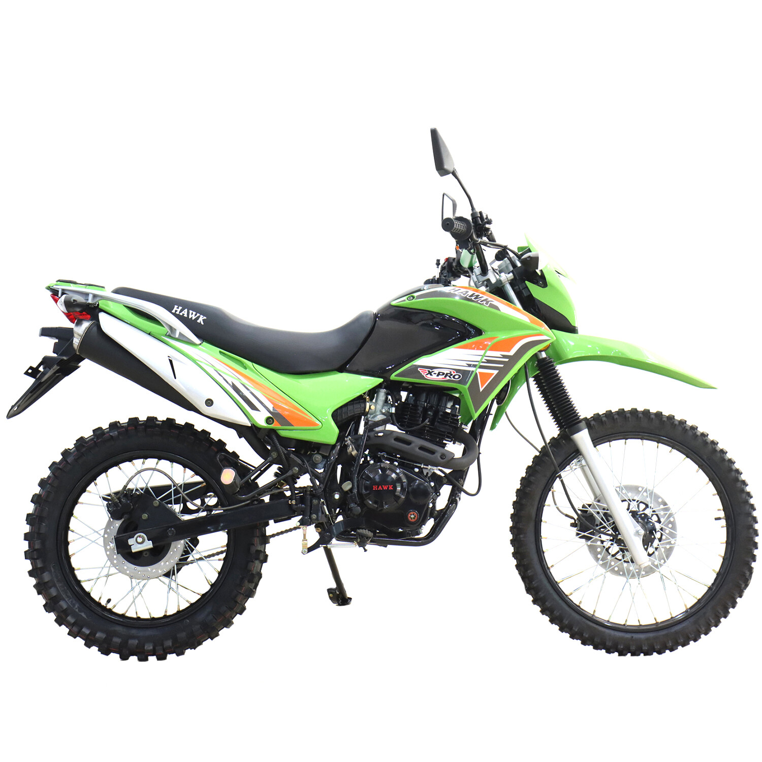 X-PRO Hawk 250 Dirt Bike Dual Sports Enduro Street Bike Motorcycle Free Shipping