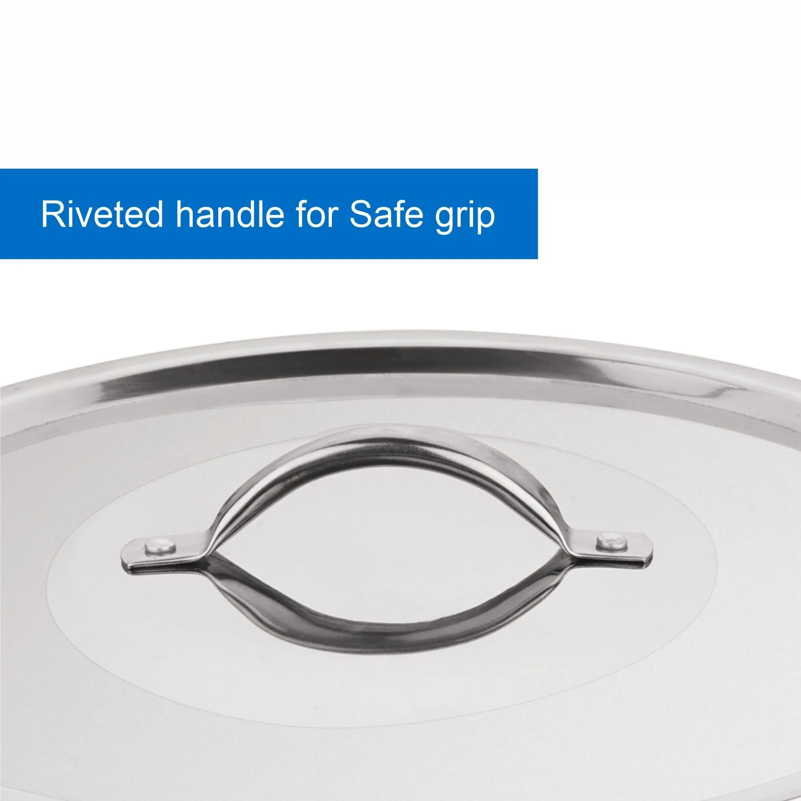 Mainstays 12-Qt Stainless Steel Stock Pot with Metal Lid