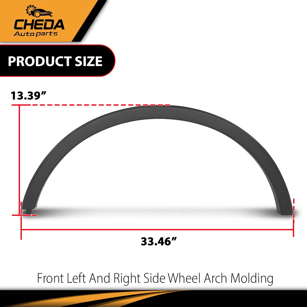 Front Wheel Arch Molding Trim Left & Right Side Fit For Buick Encore 2013-2022