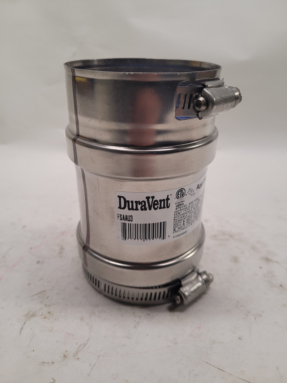 DuraVent FSAAU3 3" FasNSeal Universal Appliance Adapter