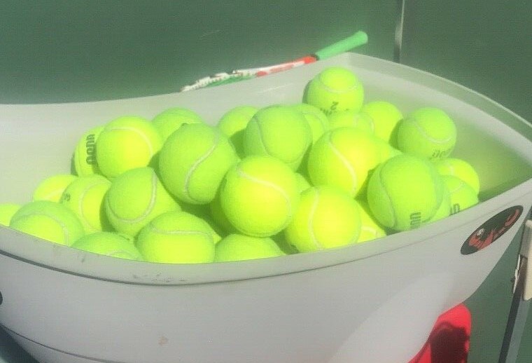 40 Used Tennis Balls for Schools, Chairs & Dog Toys