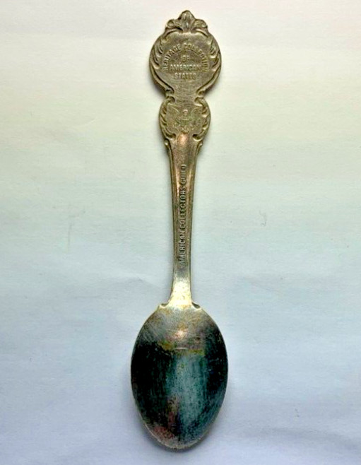 American Collectors Guild North Carolina Silverplate Spoon Vintage Souvenir