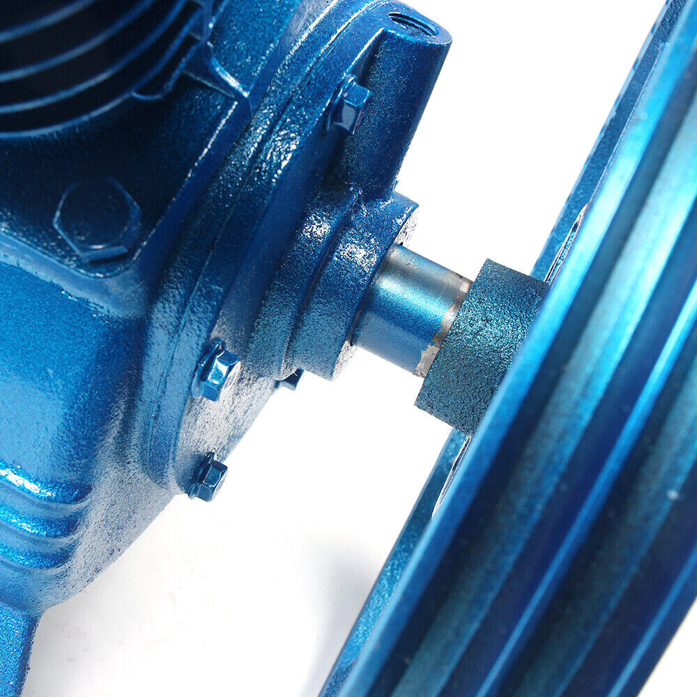 5HP V Style 2-Cylinder Air Compressor Pump Motor Head Double Stage 175PSI