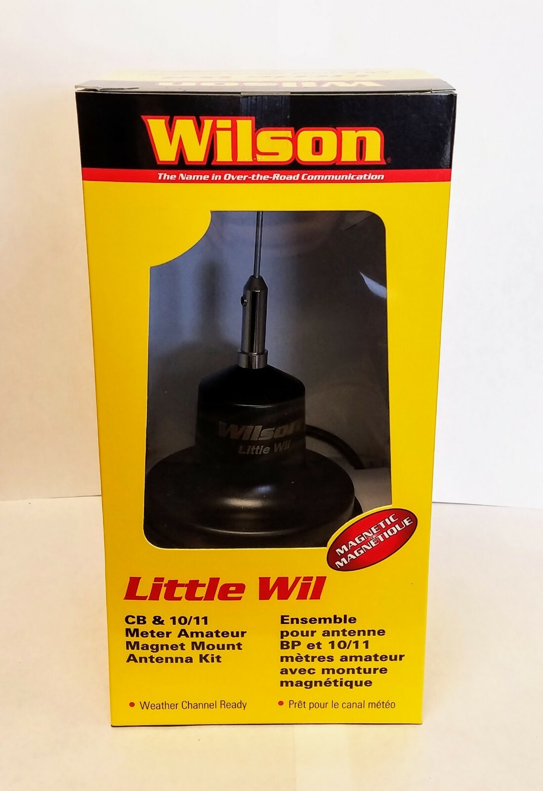 Wilson Little Wil Black Magnet Mount Mobile CB Antenna kit SS whip (Boxed)