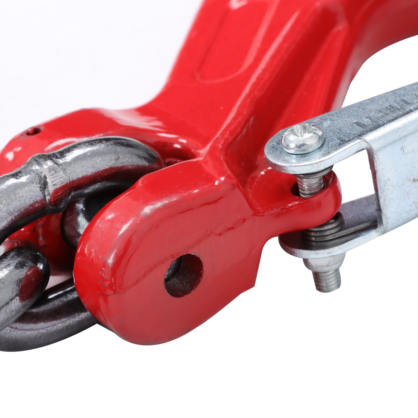 Chain Sling 3/8" x 10Ft 7100lbs G80 Lifting Chains with 2 Legs & Adjuster Hooks