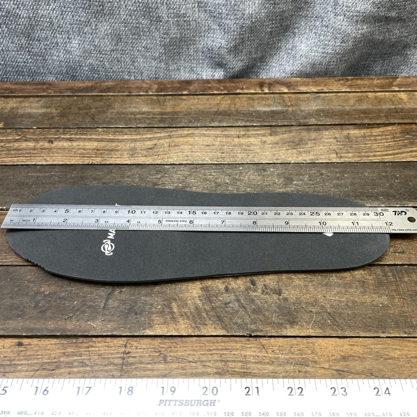 Specialized Masterfit Body Geometry Custom Footbeds Insoles 44-45 Black Cycling