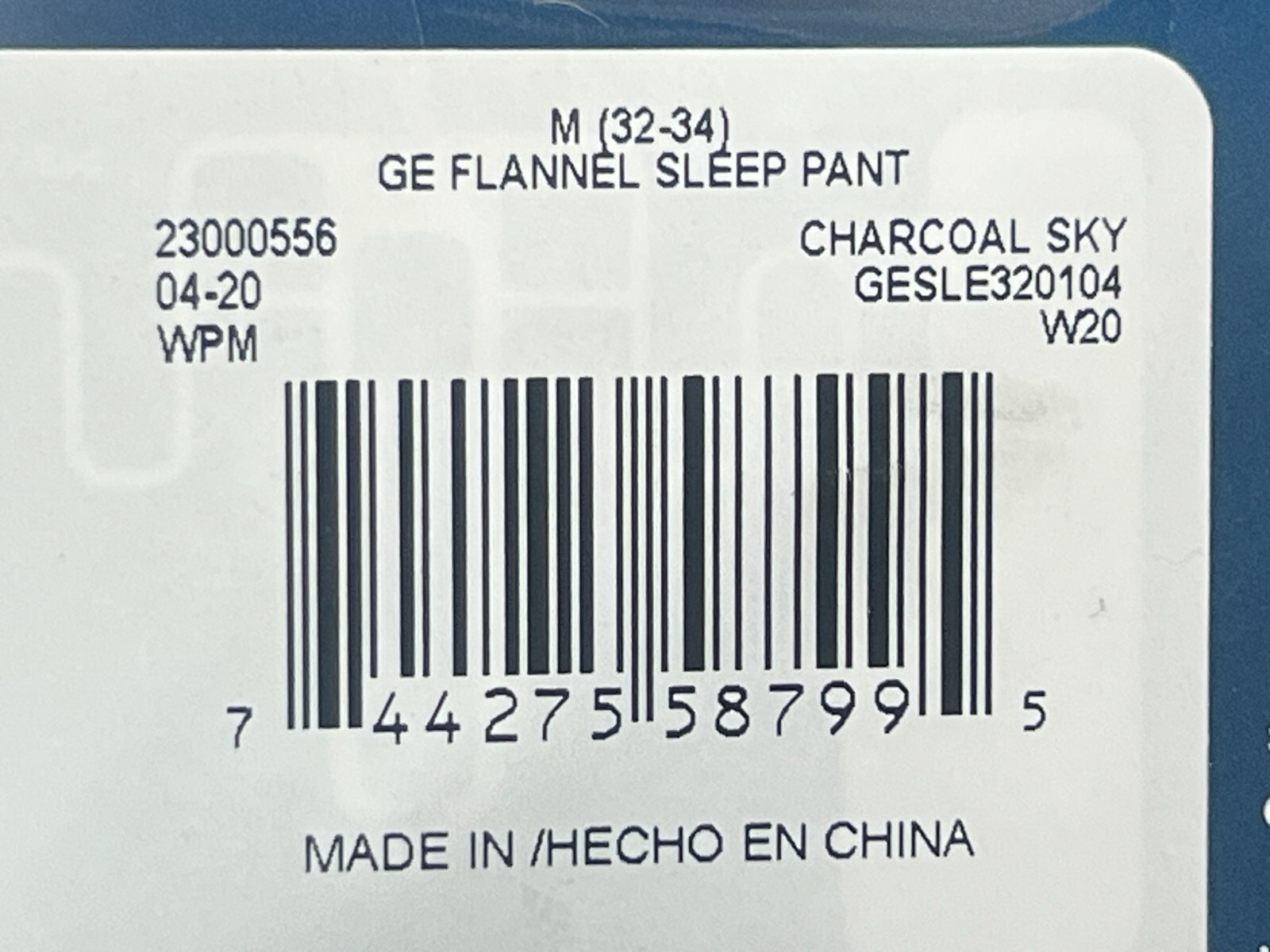 George Men's Comfy Plaid Checker Flannel Sleeping Pants Loungers CHOOSE PATTERN