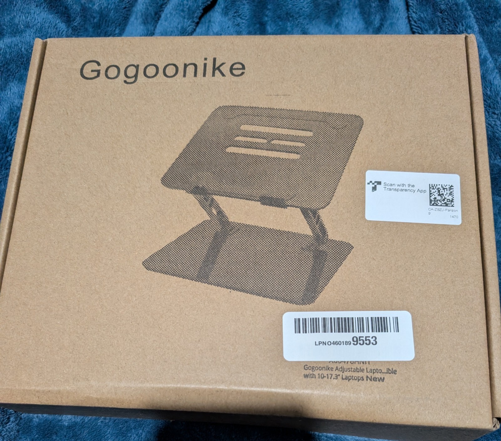 Soporte ajustable aluminio para ordenador computadora portátil multiángul laptop