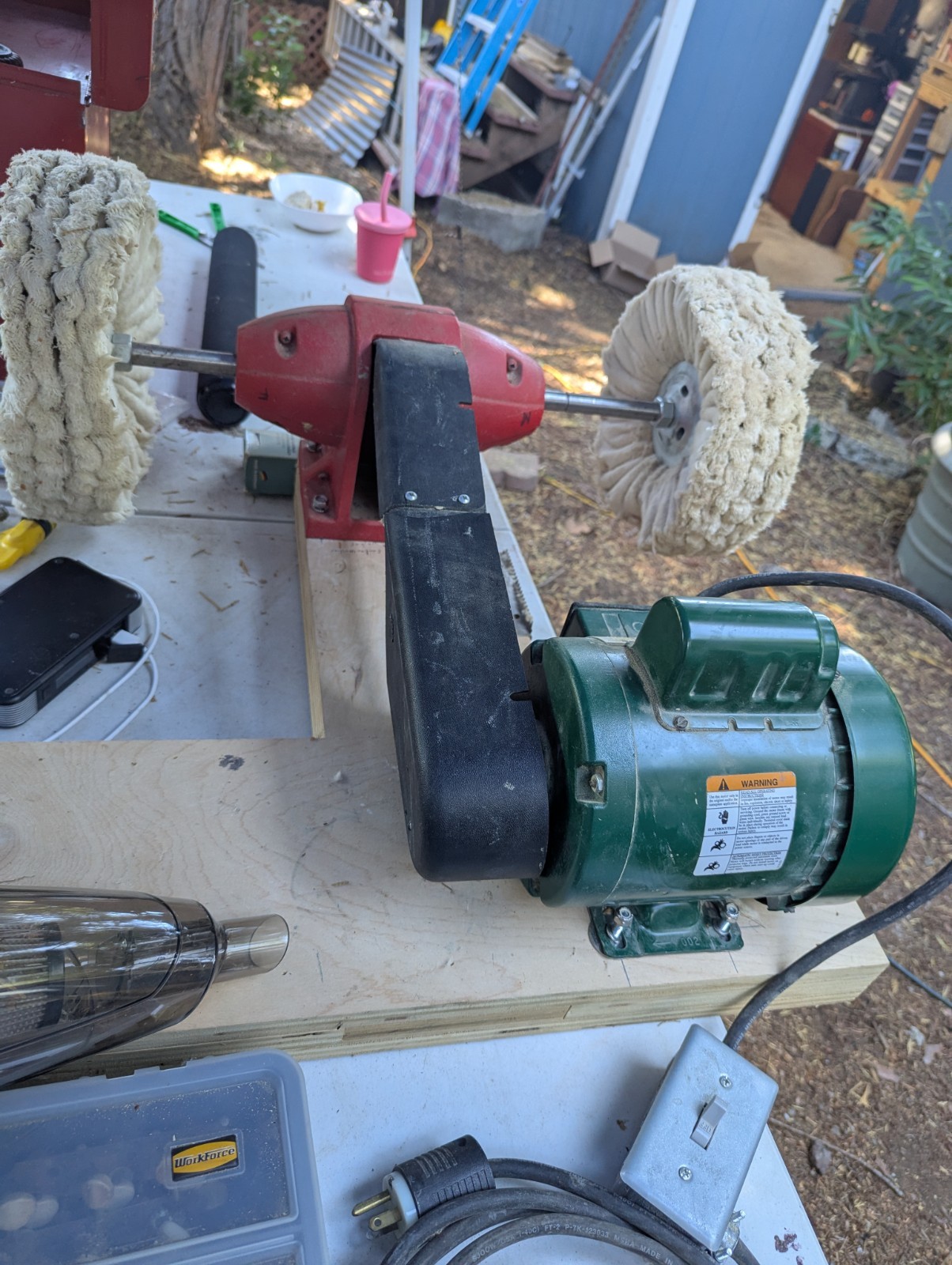 Stewart MacDonald Guitar Buffing Arbor Pre Owned