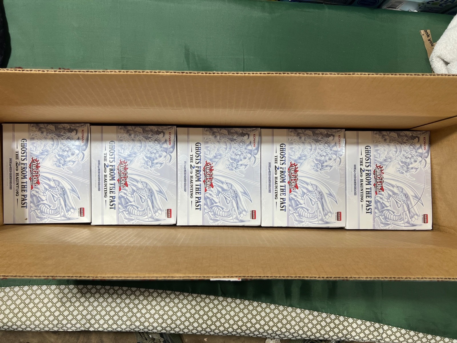 Yugioh Ghosts from the Past 2nd Haunting 1st Ed Display Box (From Fresh Case)