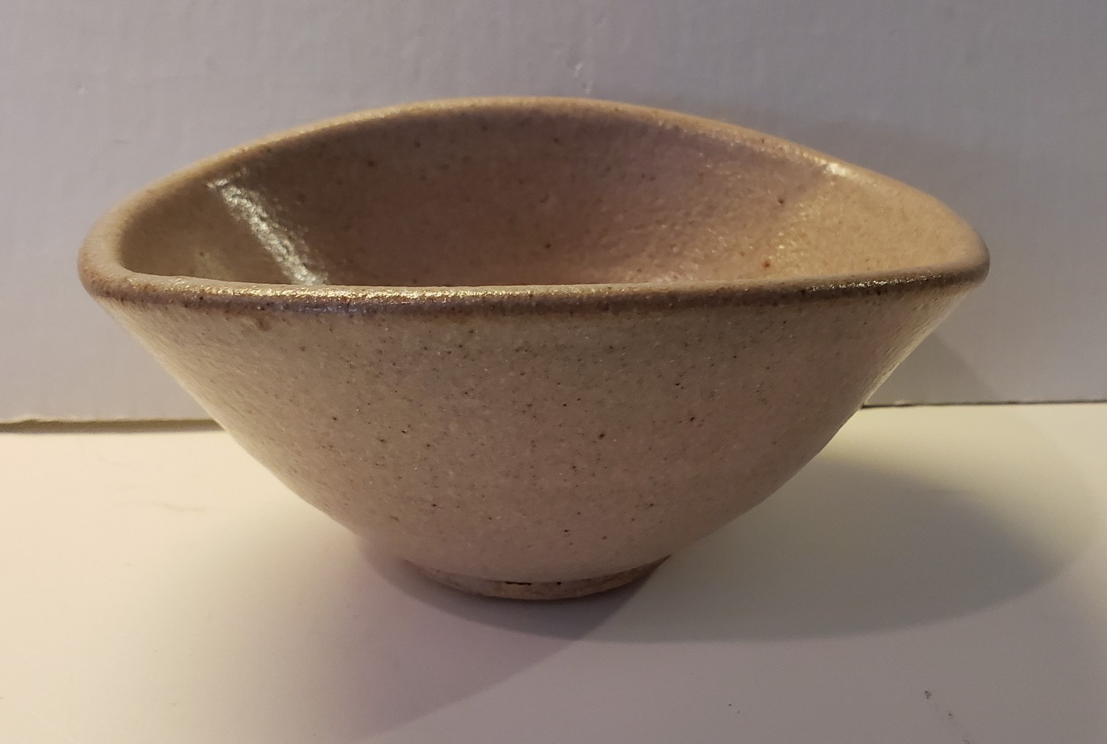 Warren Mackenzie Pottery Mingei Tea Bowl With Decoration, Shoji Hamada Marked