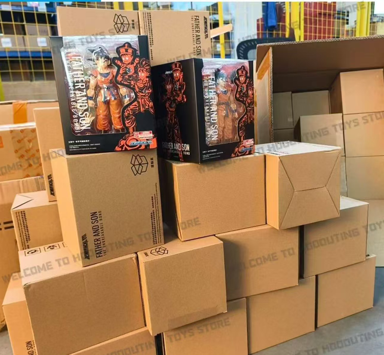 Demoniacal Fit Father and Son The Unbreakable Bond Son Goku & Young Gohan Figure