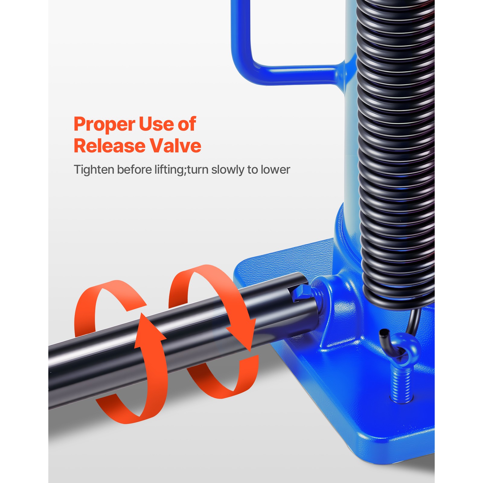 Uimoso 20-Ton Air Hydraulic Bottle Jack for Vehicle Lifting and Maintenance