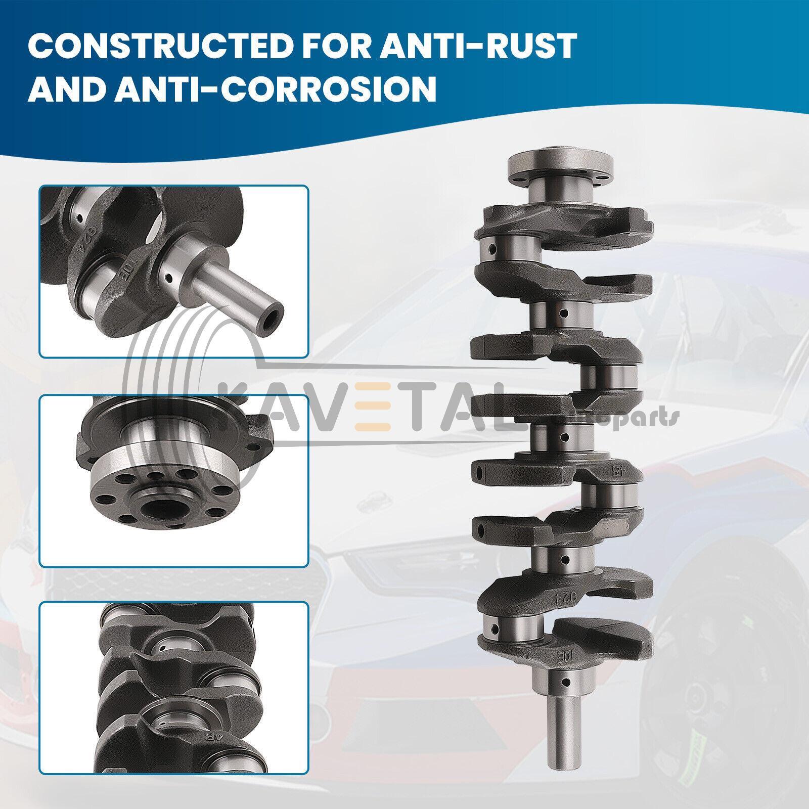 G4KJ 2.4L Engine Rebuild Piston Gasket Kit w/ Crankshaft & Rods For HYUNDAI KIA