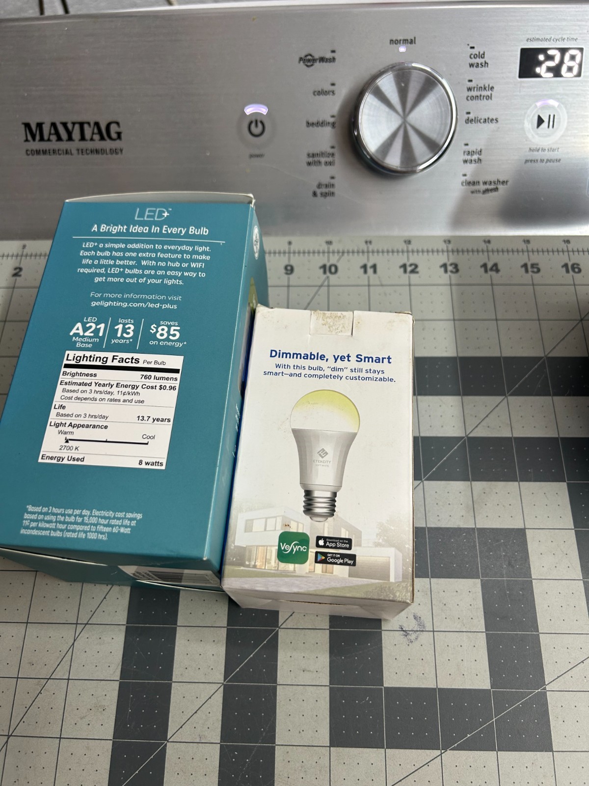 NOS 5-BULB pack lot Cync GE Direct Connect Sleep Soft White Smart LED Light A19