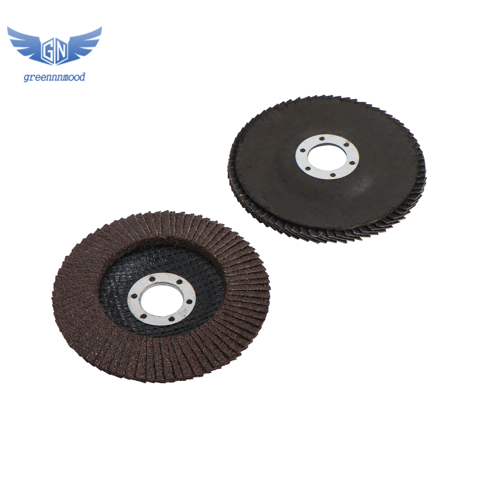 100PCS Premium Zirconia Flap Disc Sanding Grinding 4-1/2" × 7/8" 40 Grit