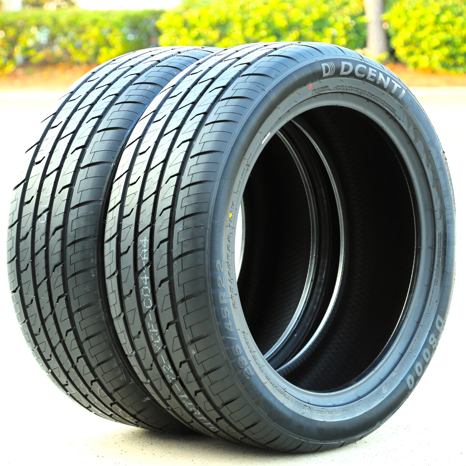 4 Tires Dcenti D8000 285/45R22 114V XL AS A/S Performance