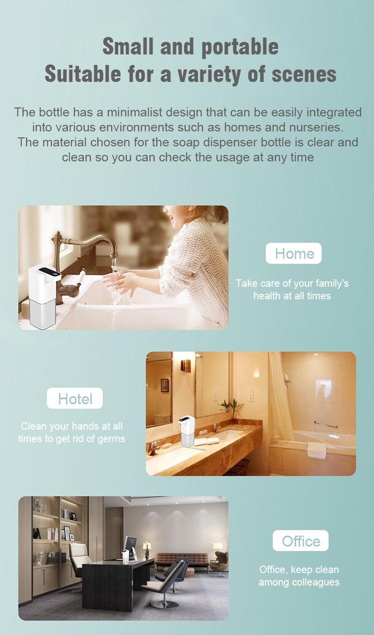 Professional Premium Automatic Soap Dispenser Touchless Infrared Sensor Foam USB