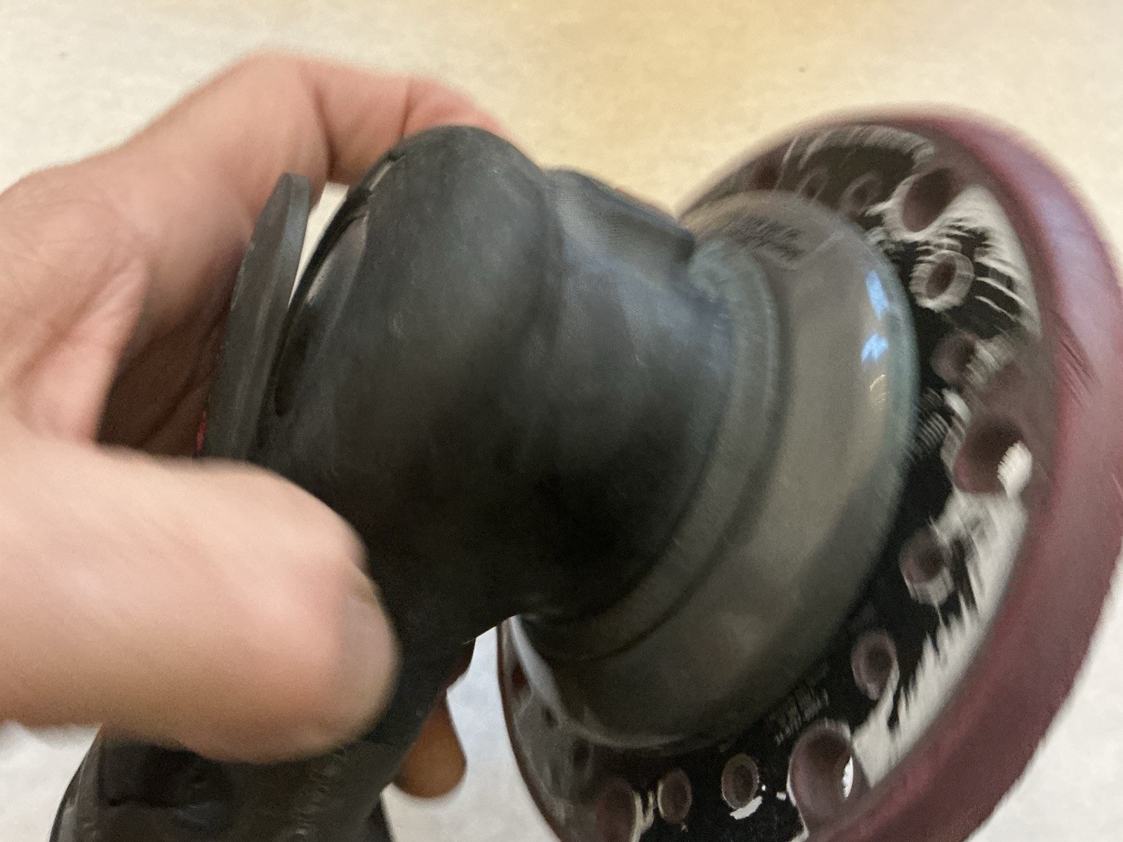 3M Pneumatic Random Orbital Sander, 88950, 6 in, Variable Speed 3/16” Orbit