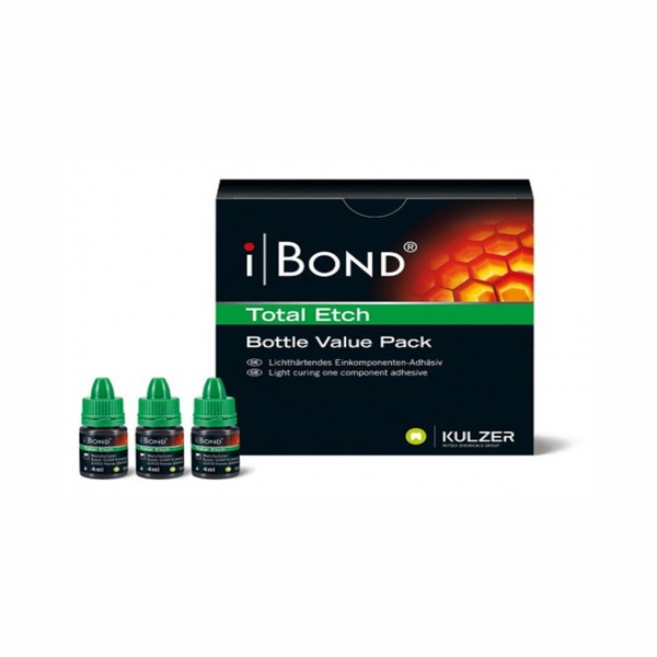 Kulzer 66039867 iBond Total Etch Bonding Agent Adhesive System 4 mL 3/Pk