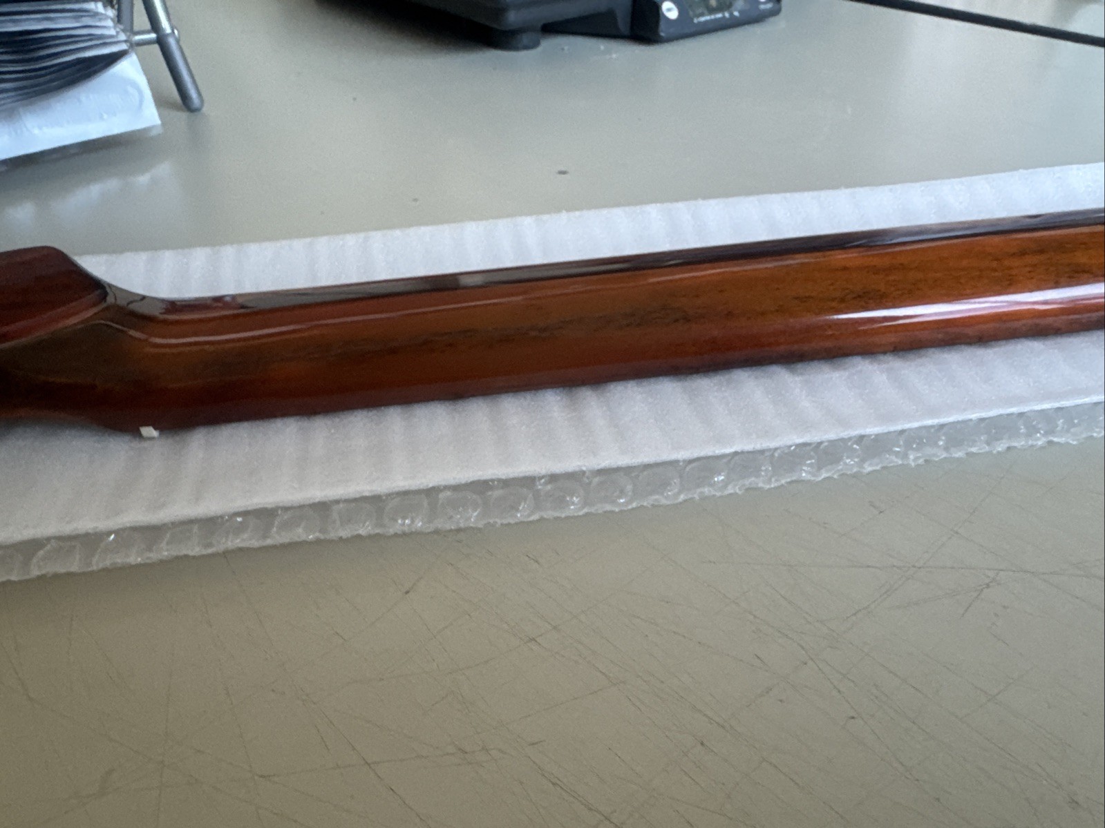 RuiJOIWAT Vintage 21 Frets Telecaster Guitar Neck - Red Wood Glossy