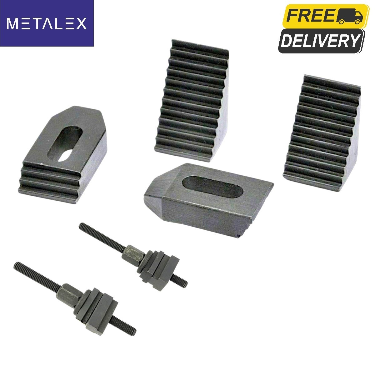 Clamping Kit 14 Pieces Size M6 Set 6mm Suitable for 3" And 4" Rotary Table USA