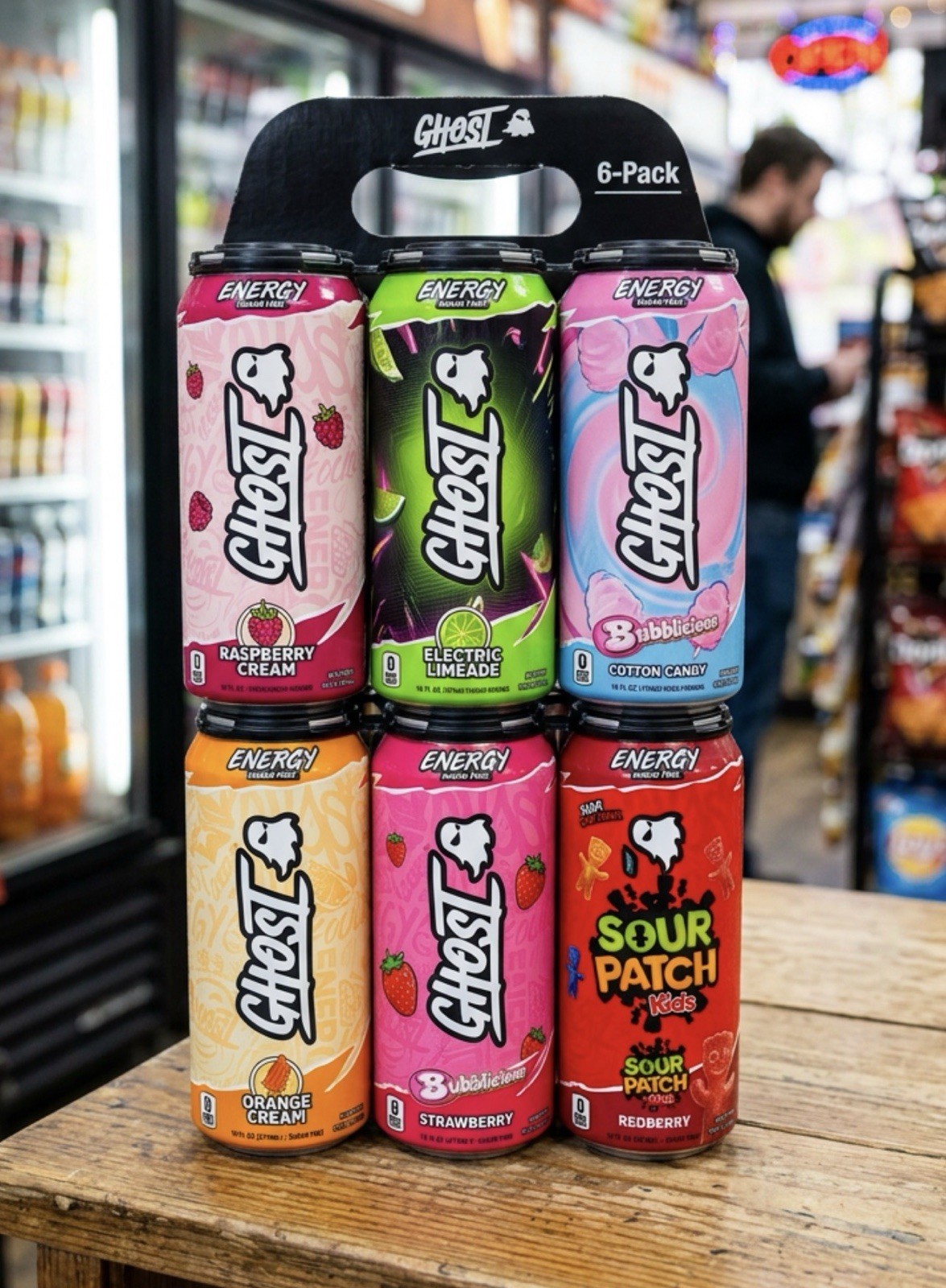 Ghost Energy Drink Zero Sugar Ultimate 6 Pack #2🔥