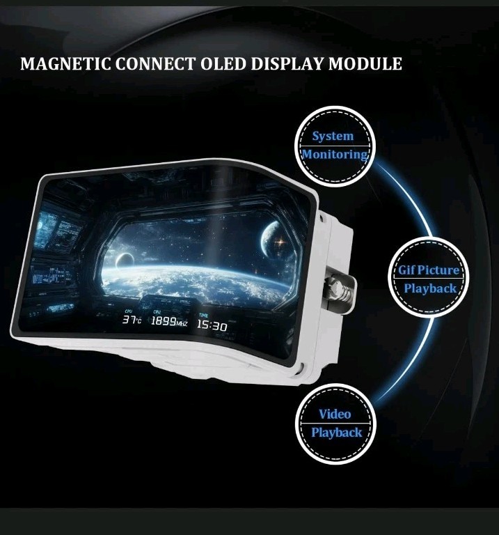 Thermalright wonder vision ARGB Liquid CPU Cooler 360mm White OLED Display