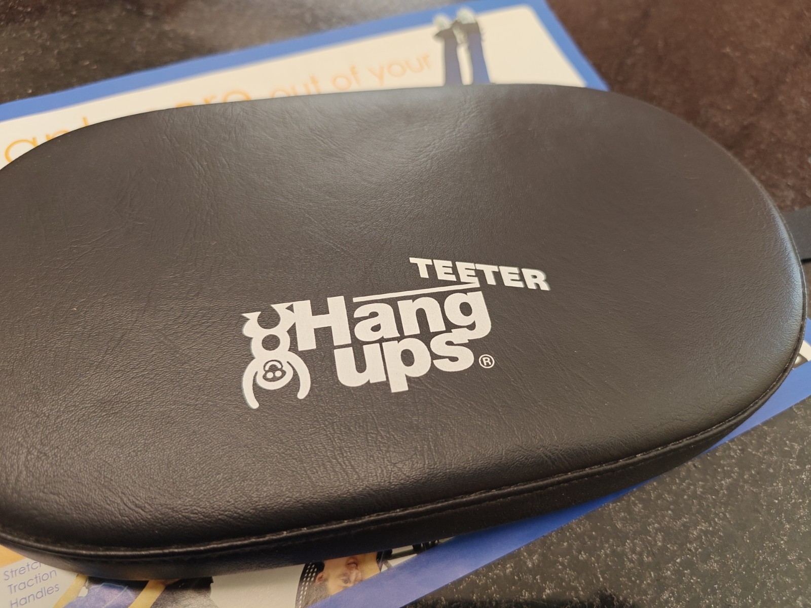 Teeter Hang Ups Inversion Table Replacement Oval Head Pad Rest Oval New Black