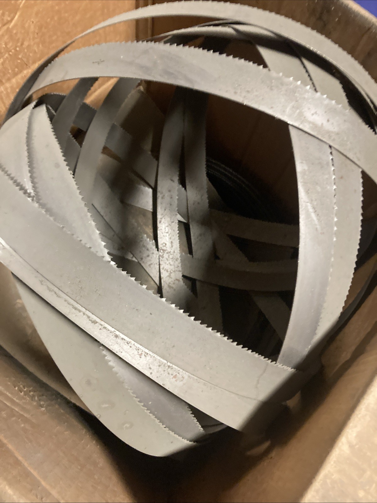 X2 New 20' X 1-1/4" X .042 X 5-8" TPI BI-METAL BANDSAW DISMANTLING BLADES