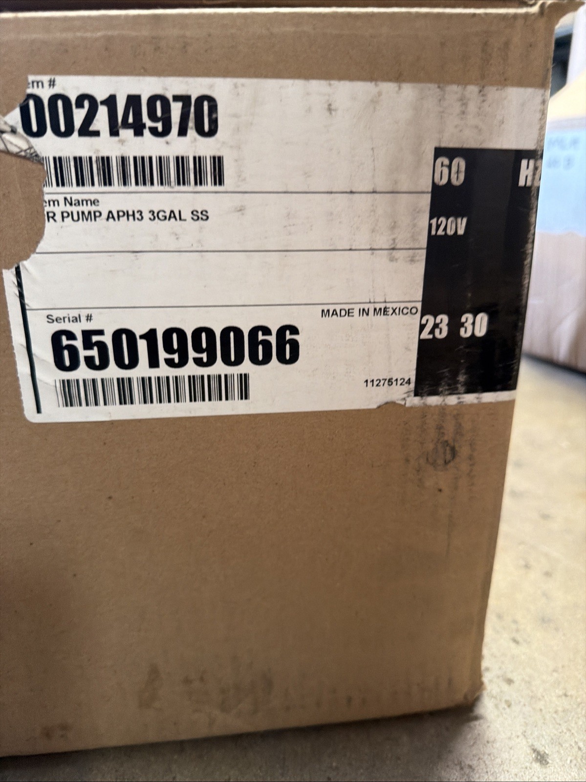 Multiplex 00214970 - Air Pump Aph3 3Gal Ss