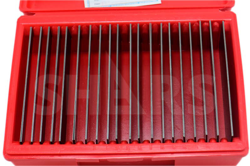 SHARS 1/32" ULTRA THIN PARALLEL SET- 20prs .0001" NEW S[
