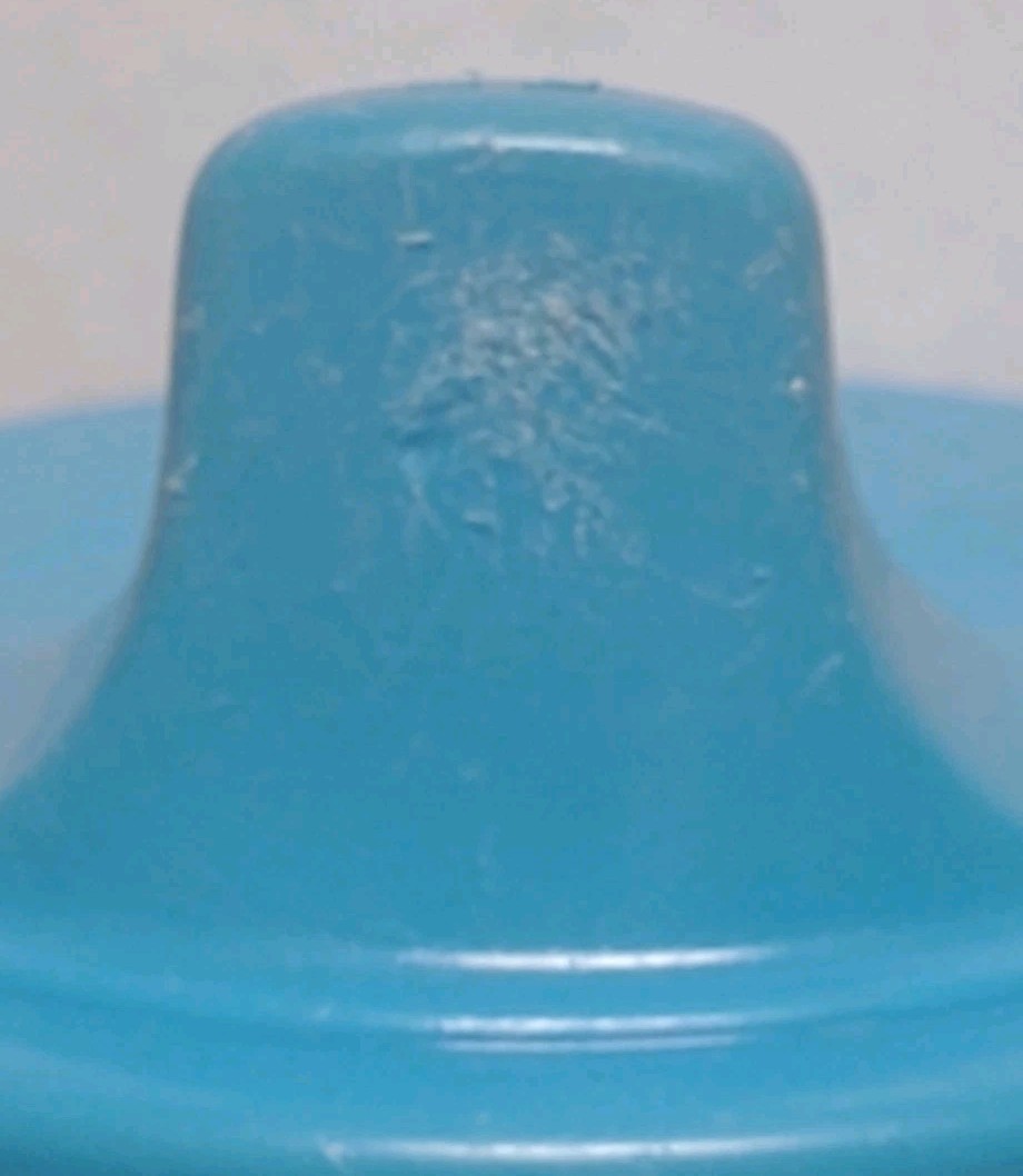 Vtg Playtex Sippy Cup Sea Fish Whale Crab Blue Lid Valve 2001 Pls Read