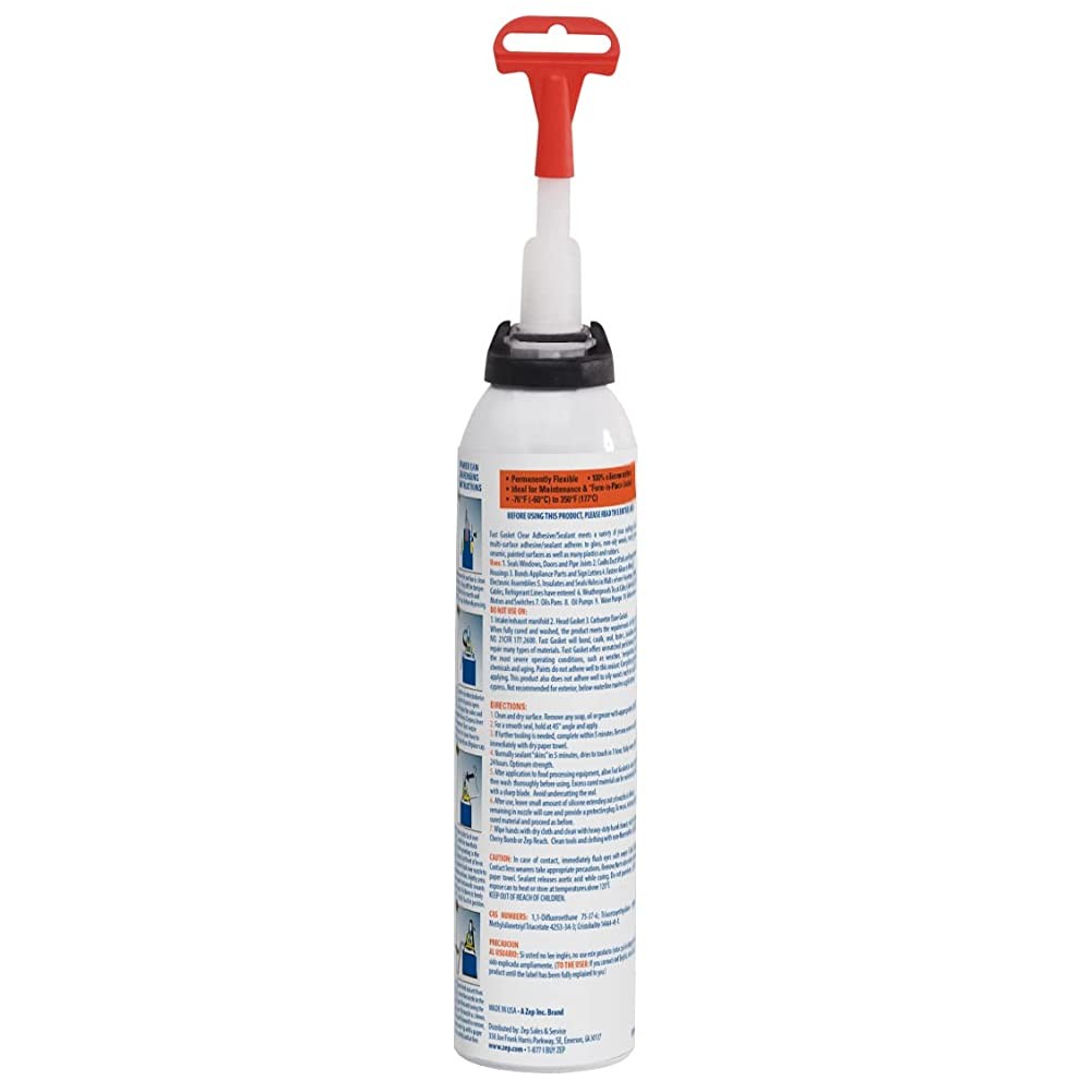 Zep Fast Gasket Clear - 7 oz (Case of 12) 143001