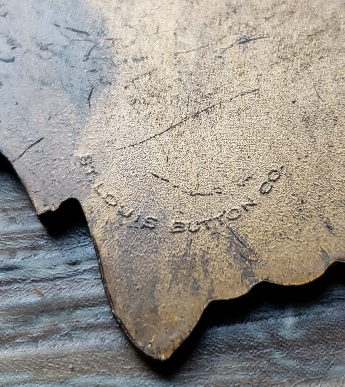 🔥RARE ORIG'L WWI 1ST DIVISION REUNION MEDAL CO K 28TH INF BLACK LIONS CANTIGNY