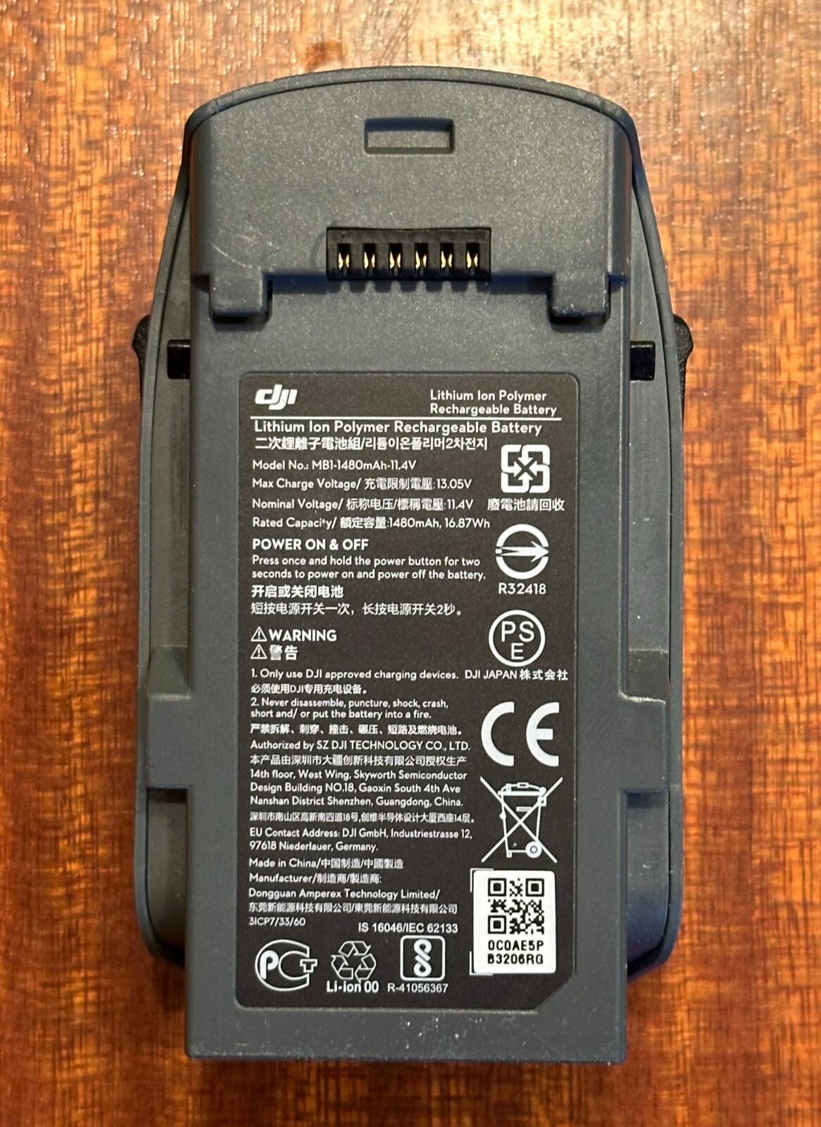 DJI SPARK BATTERY MB1-1480mAh REPAIR - Read Description Thoroughly - P L E A S E