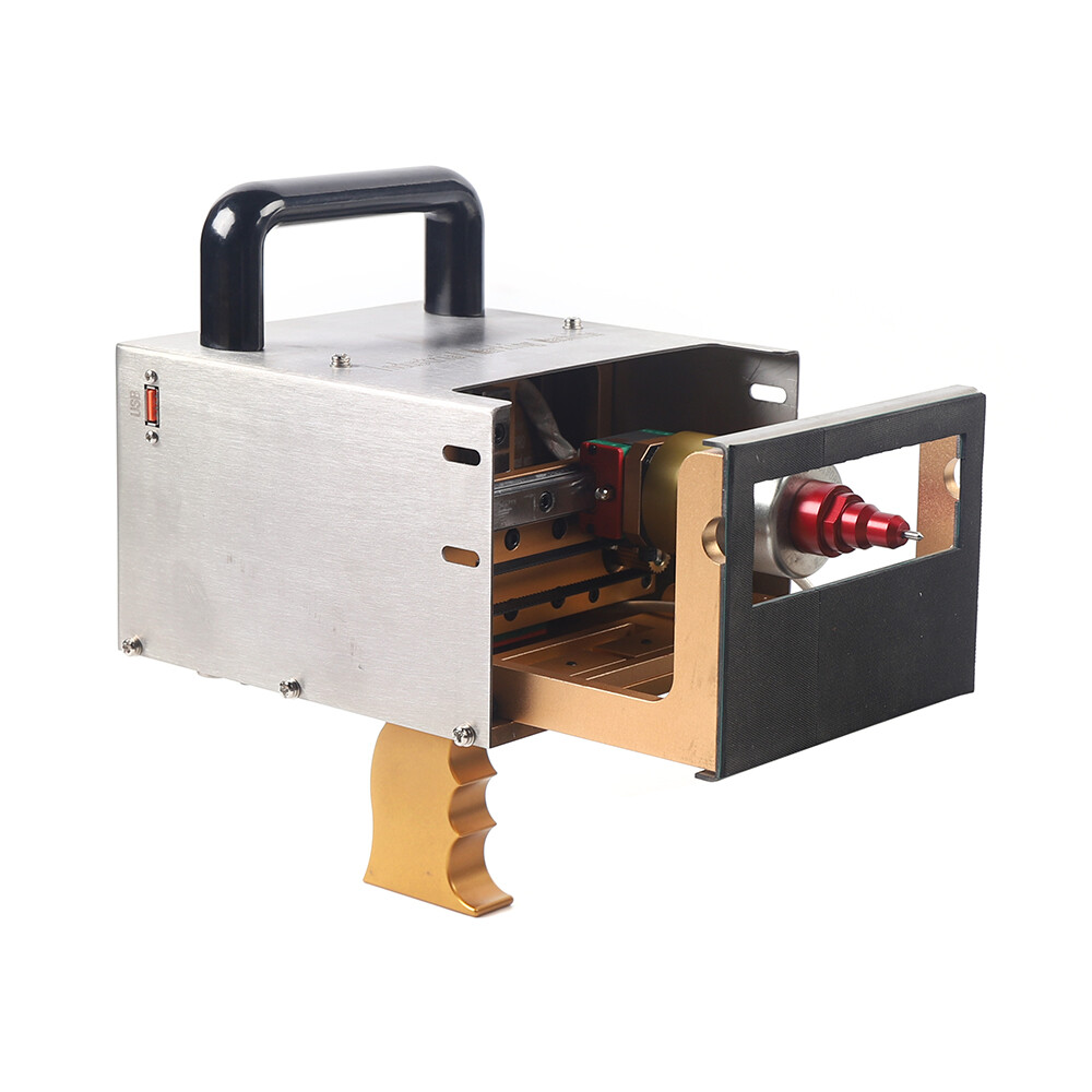 Portable Metal VIN Code Engraving Printer Touch Screen Dot Peen Marking Machine