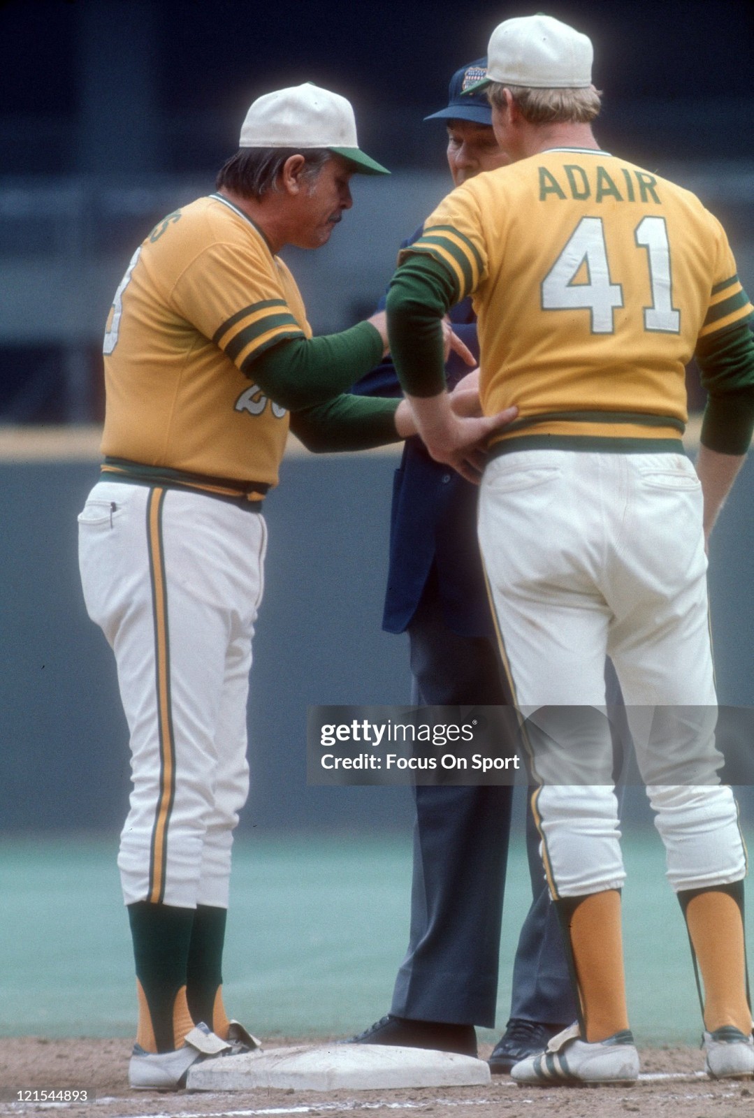 1972-74 Oakland A's World Series Champions Game Used Coaches Hat Jerry Adair #41