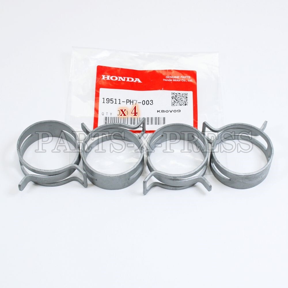 GENUINE OEM HONDA 1986 - 2021 FOUR CLAMPS FOR RADIATOR HOSE 36.5mm 19511-PH7-003