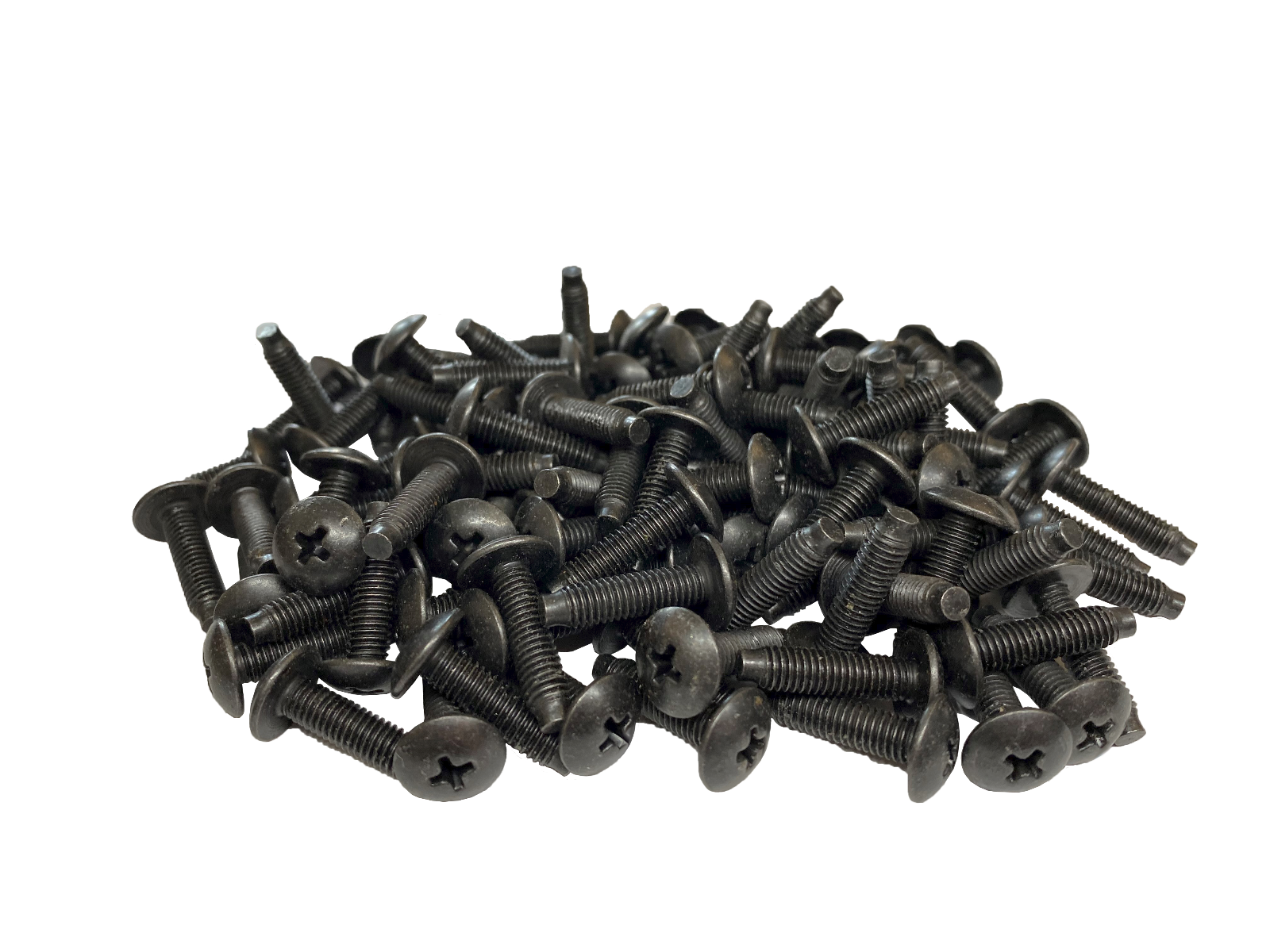 RackGold® 10-32 Rack Screws - 100 Pack RoHS Compliant & USA Made G1032-SBN-T10