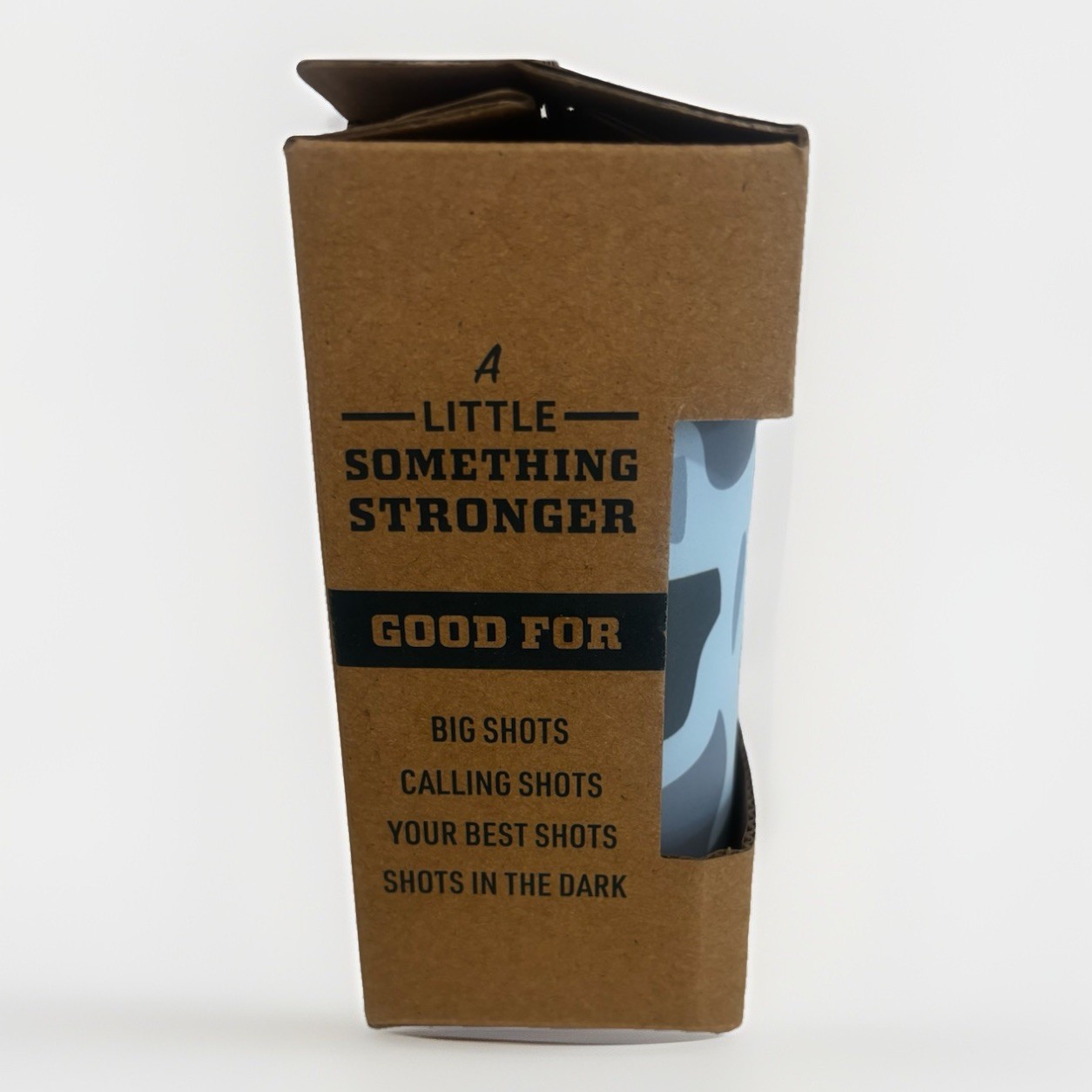 4 Yeti BLUE CAMO Shot Glasses with Matching Color Carrying Case