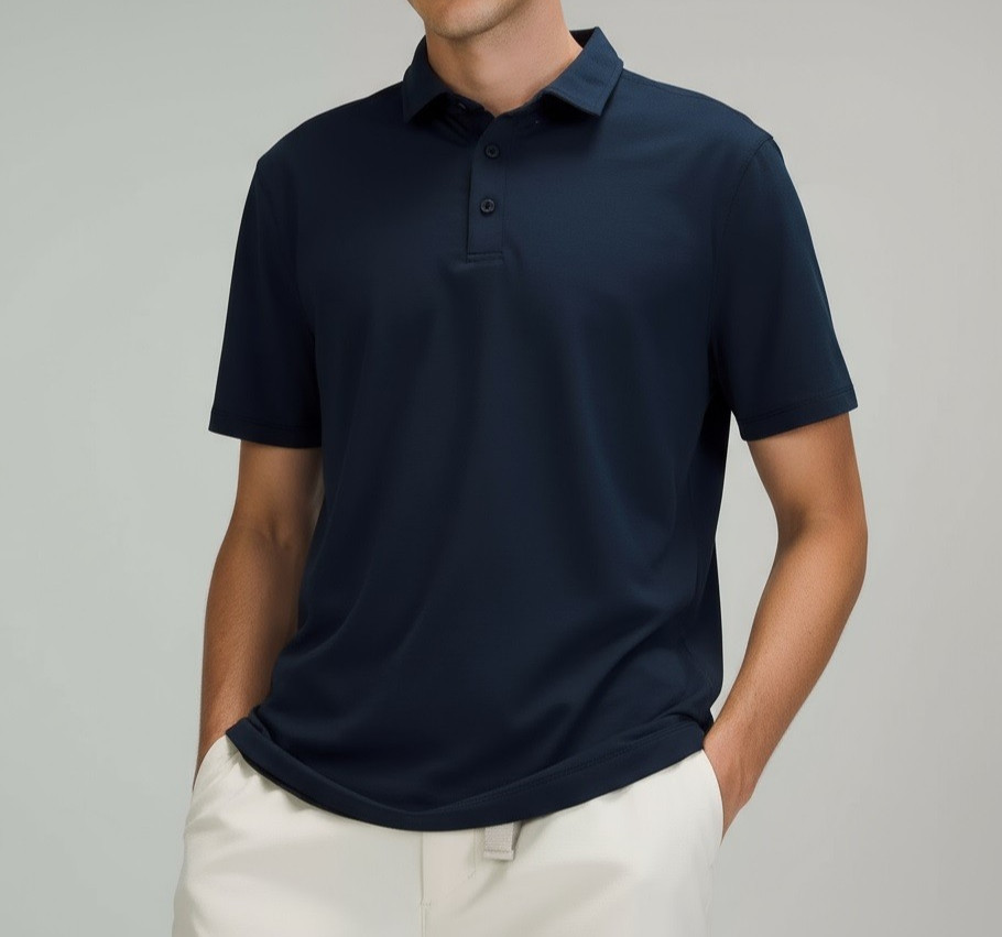 NWT LULULEMON Mens Evolution Polo Nautical Navy Blue S M L XL XXL $88 Retail