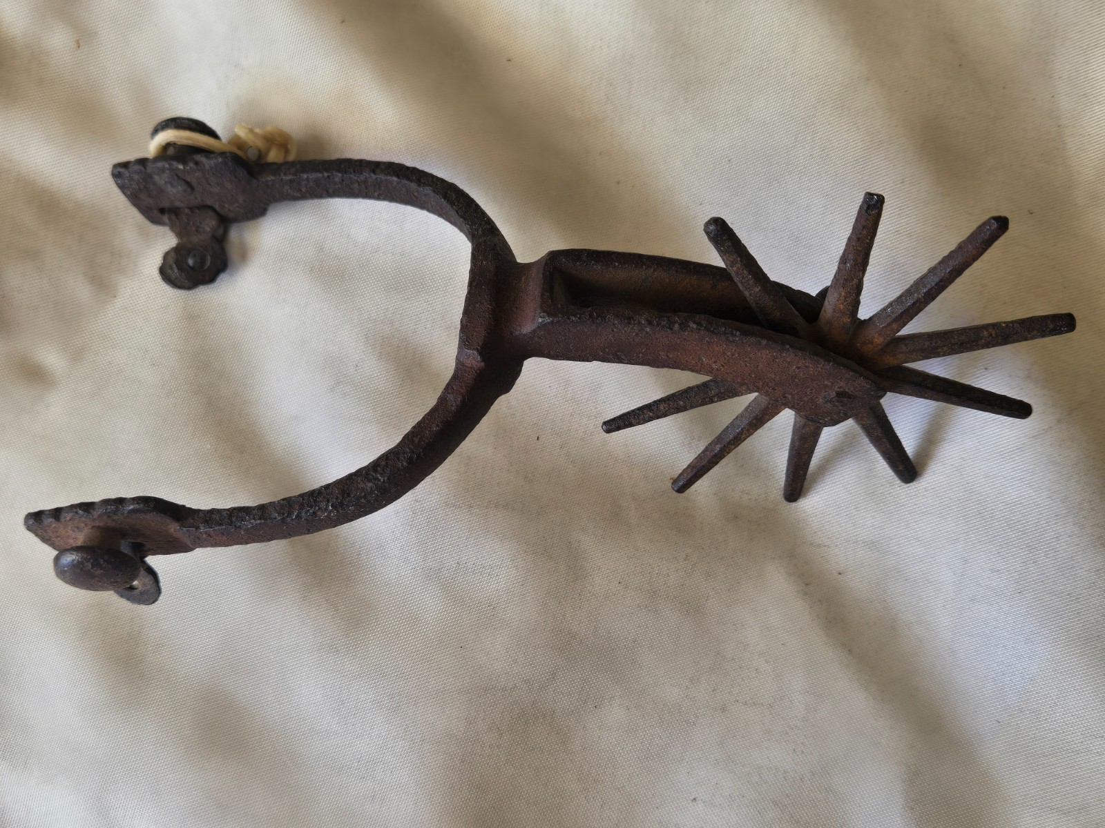 Antique 19th Century Barclay / Buermann Large Iron Spur